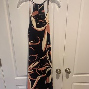 Asymmetric maxi dress